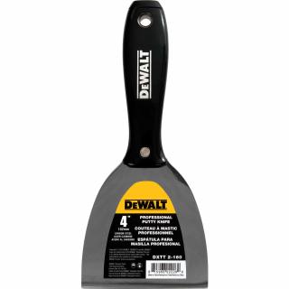Szpachelka ze stali węglowej czarny uchwyt nylonowy DEWALT 4"  2-160