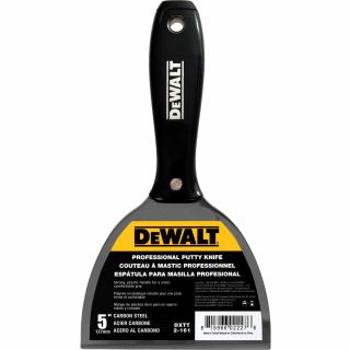 Szpachelka ze stali węglowej czarny uchwyt nylonowy DEWALT 5"  2-161