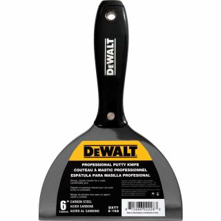 Szpachelka ze stali węglowej czarny uchwyt nylonowy DEWALT 6"  2-162