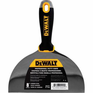 Szpachelka ze stali węglowej uchwyt Soft Grip DEWALT 8"  2-154