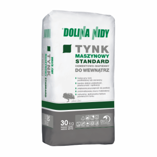Tynk cementowo-wapienny maszynowy Standard wewnętrzny Dolina Nidy 36 PA