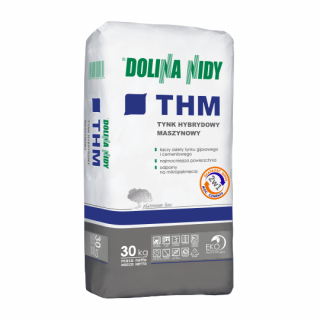 Tynk hybrydowy cementowo gipsowy maszynowy THM Dolina Nidy 30kg