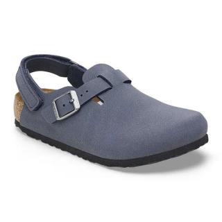 Chodaki Birkenstock Tokio navy wąskie 1027917