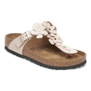 Japonki Birkenstock Gizeh light rose szerokie 1029287