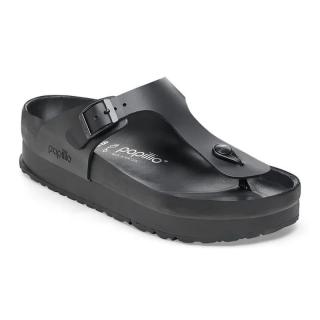 Japonki Birkenstock Papillio Gizeh Platform black szerokie 1026874