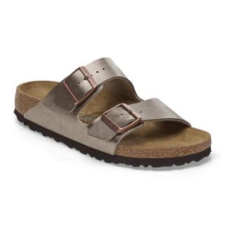 Klapki Birkenstock Arizona graceful taupe wąskie 1029439