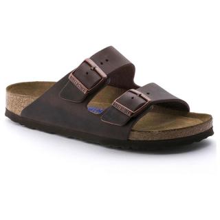 Klapki Birkenstock Arizona soft habana wąskie 452763