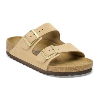 Klapki Birkenstock Arizona soft sancastle wąskie 1019016