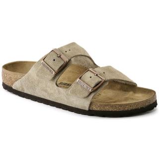 Klapki Birkenstock Arizona taupe wąskie 051463