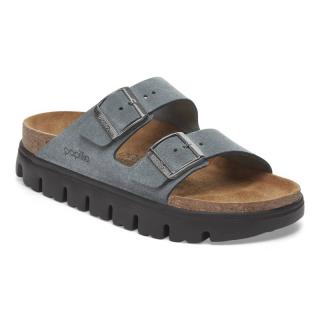 Klapki Birkenstock Papillio Arizona Platform basalt gray wąskie 1029150