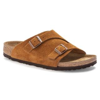 Klapki Birkenstock Zurich mink szerokie 1023842