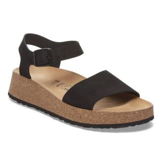 Sandały Birkenstock Papillio Glenda black wąskie 1029046