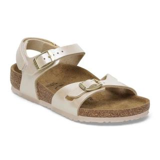 Sandały Birkenstock Rio AS graceful pearl white wąskie 1029570