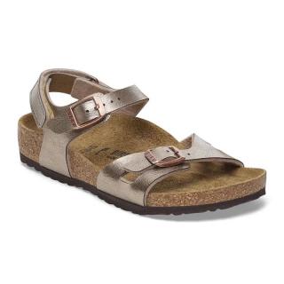 Sandały Birkenstock Rio AS graceful taupe wąskie 1029445