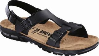 Sandały Birkenstock Saragossa black wąskie 500863