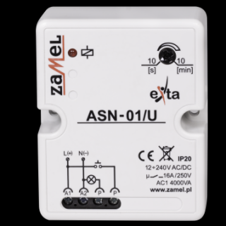 Automat schodowy natynkowy 12-240V AC/DC ASN-01/U EXTA ZAMEL