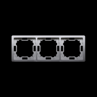 BASIC MODUŁ INOX Ramka 3-krotna (20)