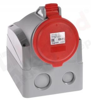Gniazdo siłowe 400V stałe 32A 5p IP44 P17 TEMPRA PRO Legrand