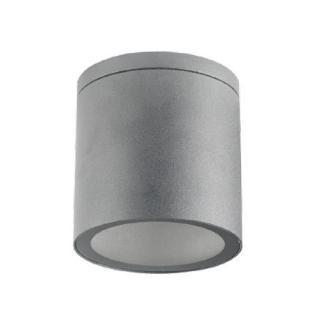 Lampa elewacyjna 1xGU10 jednokierunkowa QUAZAR 18 szary IP44 KOBI