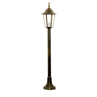 Lampa ogrodowa 1xE27 LIGURIA 100cm patyna IP44 POLUX