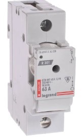 Legrand Rozłącznik bezpiecznikowy 1P 63A D02 R301
