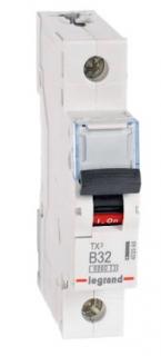 LEGRAND Wyłącznik nadprądowy bezpiecznik typu S191 B32A TX3 S301 6kA AC