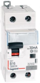 LEGRAND Wyłącznik różnicowo-nadprądowy 2P 16A B 0,03A typ A P312 DX3