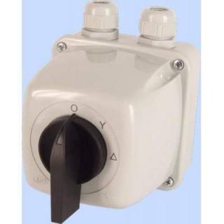 ŁUK łącznik krzywkowy w obudowie 0-Y-Δ 16A 16-23 IP44 Elektromet