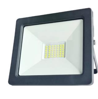 Naświetlacz LED 30W b.neutralna 4000K 3350lm obudowa CZARNA IP65 GERMINA