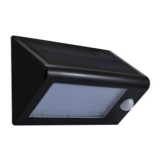 Naświetlacz LED z czujnikiem z panelem solarnym 400lm solarny D Polux