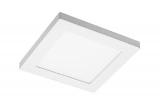 OPR.downlight LED natynkowa kwadrat 12W b.neutralna 4000K (1000lm) MOZA (MATIS 16mm) biała 18x18cm IP40 GTV