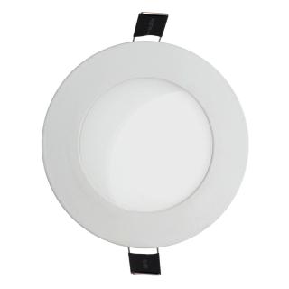 OPR.downlight LED wpuszczana okrągła 6W b.zimna 6500K (420lm) ALGINE ECO II LED ROUND [ORIS] biała Ø12cm SPECTRUM