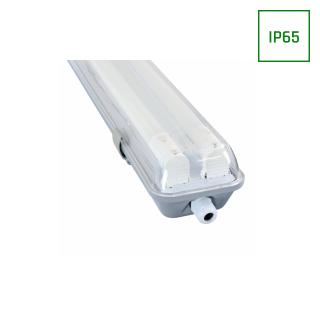 OPR.hermetyczna do LED 2x60cm klosz PS LIMEA zasilanie 1-str. IP65 SPECTRUM