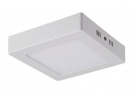 Oprawa downlight LED natynkowa kwadrat 12W b.neutralna 4000K (800lm) biała 16,4x16,4cm EcoLight