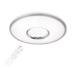 Plafon LED okrągły Ø50cm 36w TRI-color 3000K 4000K 6400K 2160lm z pilotem LEON IP20 POLUX