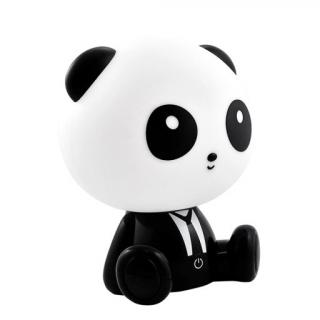 Polux Lampka nocna LED PANDA Czarno-biała 2,5W