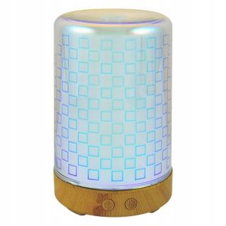Polux Nawilżacz powietrza + Lampka dekoracyjna BONN 3D RGB