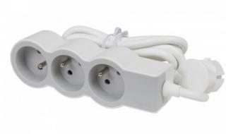 Przedłużacz 3gn z/u 3m biało-szary 3680W 16A (3x1,5mm) HELMO Legrand