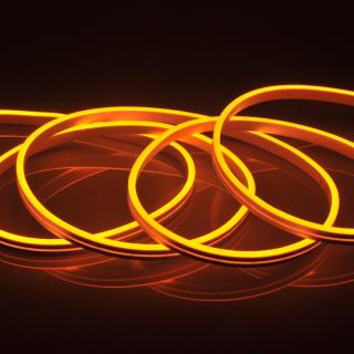 Taśma LED 12V 17W, 2m, IP65 NEON pomarańczowy POLUX