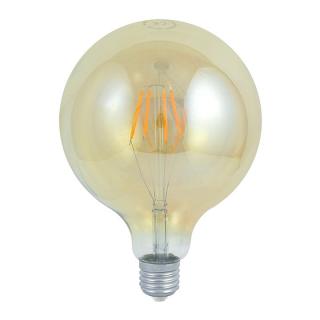 Żarówka LED COG GLOB G80 E27 4W barwa ciepła VINTAGE Amber POLUX