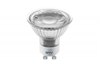 Żarówka LED GU10 5W barwa zimna szklana 38st GTV