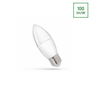 Żarówka LED świecowa E27 1W barwa zimna Spectrum