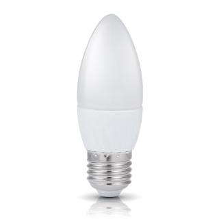 Żarówka LED świecowa E27 6W b.ciepła 3000K (500lm) KOBI