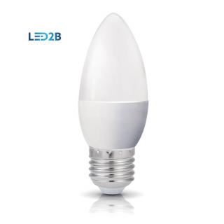 Żarówka LED świecowa E27 7W barwa neutralna LED2B KOBI