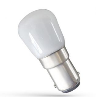 Żarówka LED tablicowa Ba15d 1,5W b.neutralna 4000K 150lm długość 50mm mleczna maszynowa T22 Spectrum