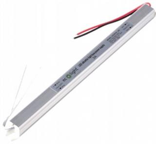 Zasilacz LED SLIM meblowy 36W IP20 12V SLIM 260x18x17mm!! ECOLIGHT