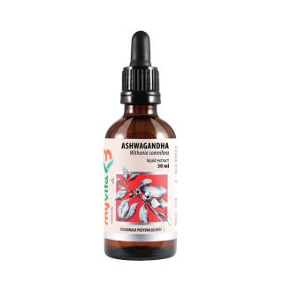 Ashwagandha liquid extract w kroplach 50 ml MyVita