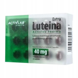Luteina Extra 30 kapsułek Activlab Pharma
