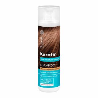 Szampon odbudowa struktury włosów Keratin Hair Dr Sante 250 ml