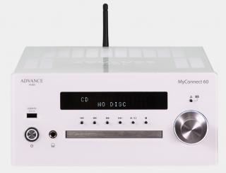 Advance Paris MyConnect60 (My Connect 60) System stereo all-in-one with a built-in 2x60W amplifier, a wifi and ethernet network player, a DAB+ / FM tu